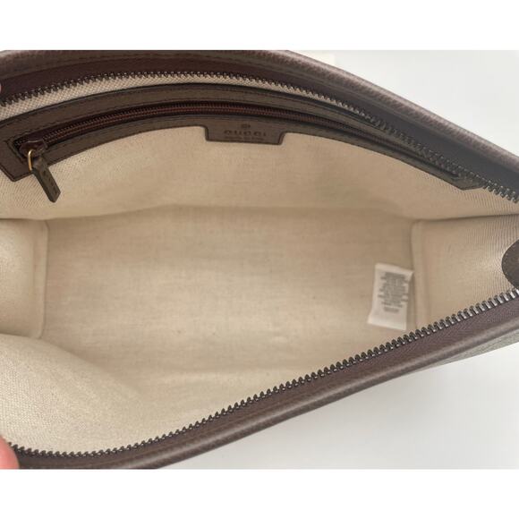 NEW Gucci Ophidia Wash Travel Clutch Pouch GG Zip Bag Box AUTHENTIC! - Picture 12 of 15